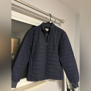 Faherty Navy Jacket Mens Medium